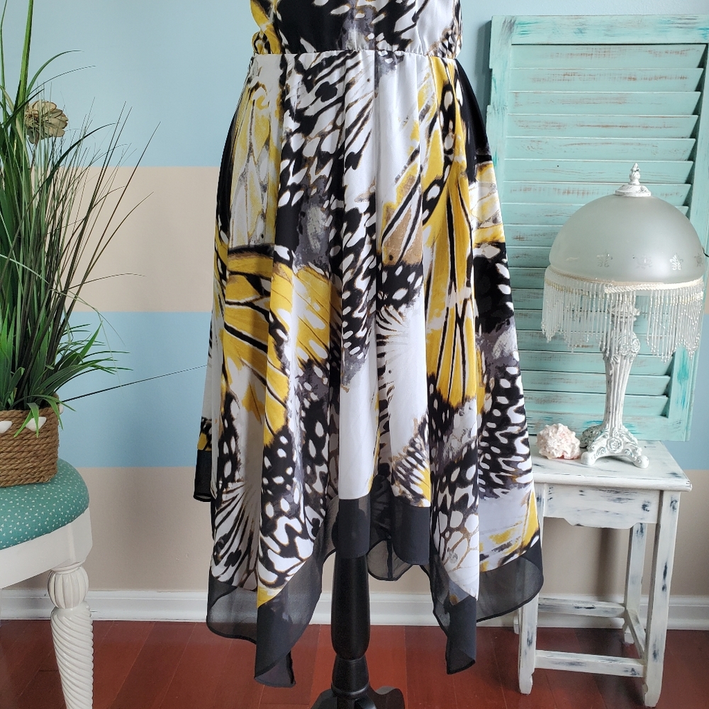 New York and Company Butterfly Dress - Picture 4 of 10